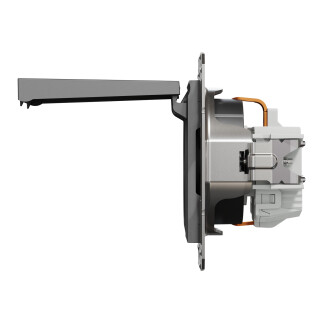 EPH3100171 Schneider Asfora Kapaklı Topraklı Priz – Antrasit - 4