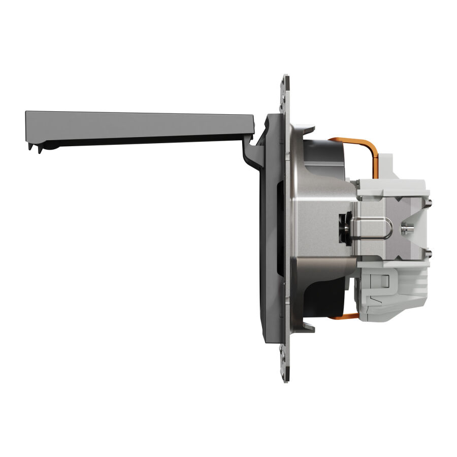 EPH3100171 Schneider Asfora Kapaklı Topraklı Priz – Antrasit - 4