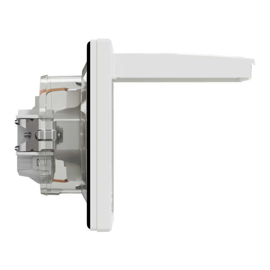 EPH3100321 Schneider Asfora IP44 Kapaklı ve Çocuk Korumalı Topraklı Priz – Beyaz - 3