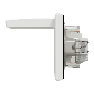 EPH3100321 Schneider Asfora IP44 Kapaklı ve Çocuk Korumalı Topraklı Priz – Beyaz - 4