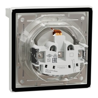 EPH3100321 Schneider Asfora IP44 Kapaklı ve Çocuk Korumalı Topraklı Priz – Beyaz - 7