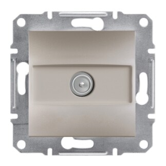 EPH3200169 Schneider Asfora TV Sonlandırma Prizi, 1dB – Bronz - 1