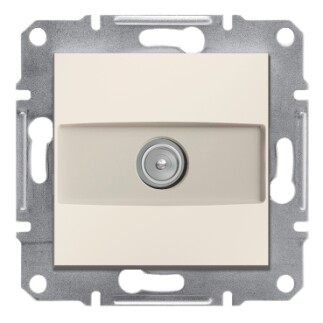 EPH3270123 Schneider Asfora – TV Prizi, Sonlu, 1dB – Krem - 1