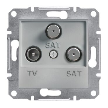 EPH3600161 Schneider Asfora – Sonlu TV/SAT/SAT Prizi, 1dB – Alüminyum - 1