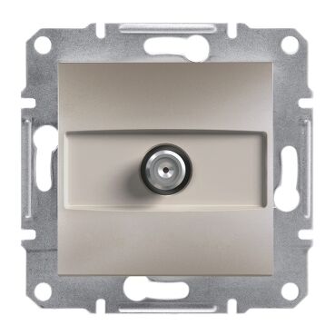 EPH3700269 Schneider Asfora – Geçişli SAT Prizi, 4dB – Bronz - 1