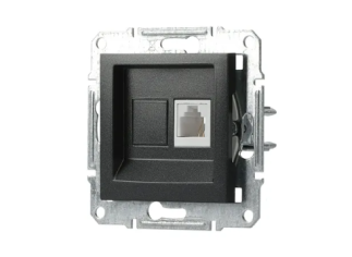 EPH4100171 Schneider Asfora Tekli Telefon Prizi – Antrasit - Schneider Electric (1)