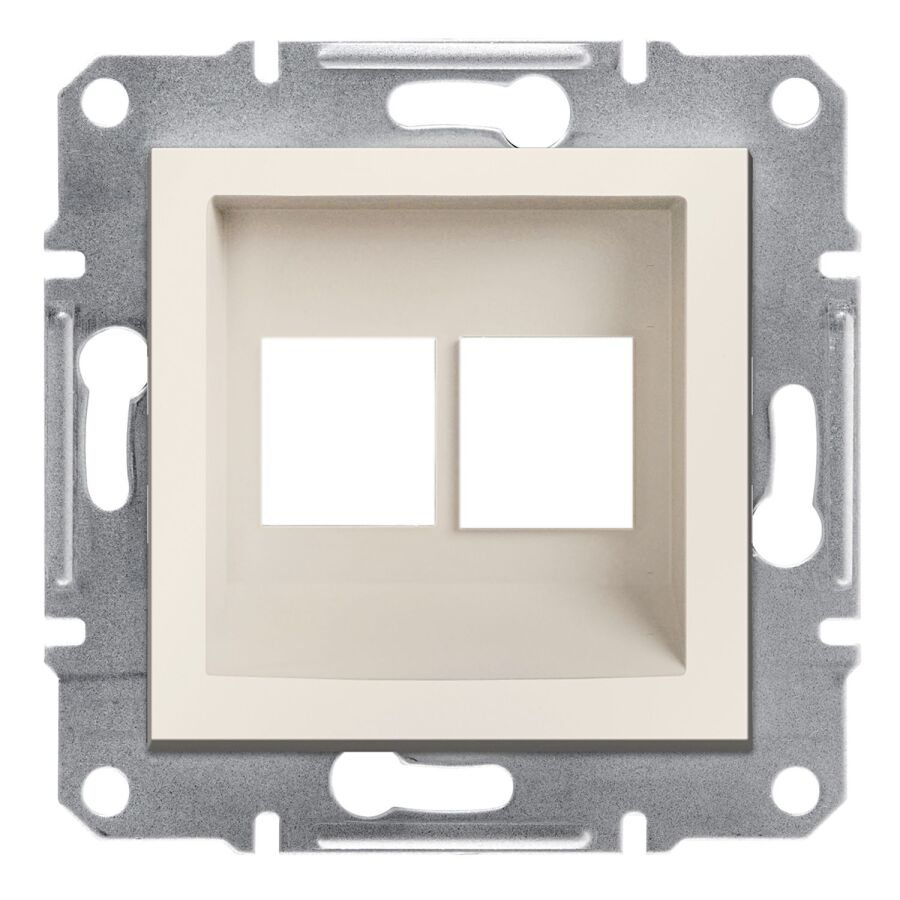 EPH4300123-02 Schneider Asfora RJ45 Boş Data Prizi – Krem - 1