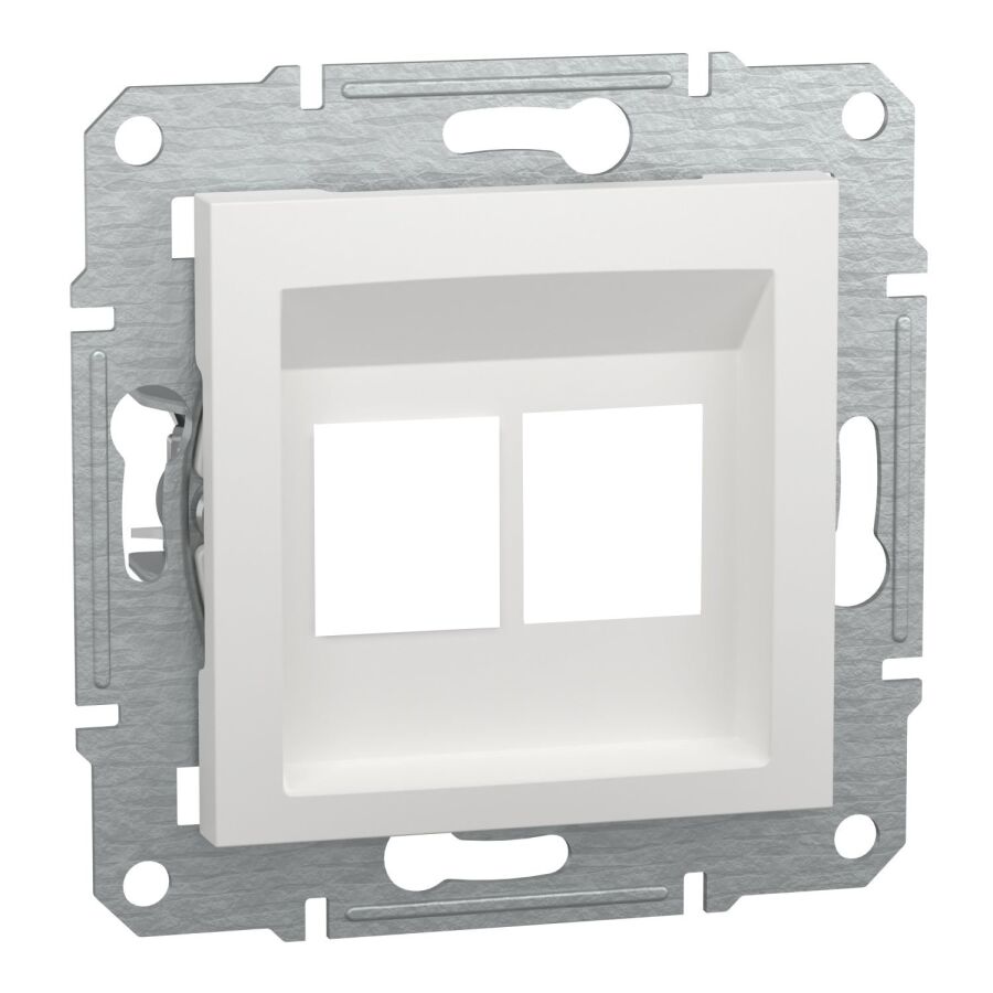 EPH4470521 - Schneider Electric Asfora Beyaz İkili Data Prizi Boş RJ45 Çerçevesiz - 1