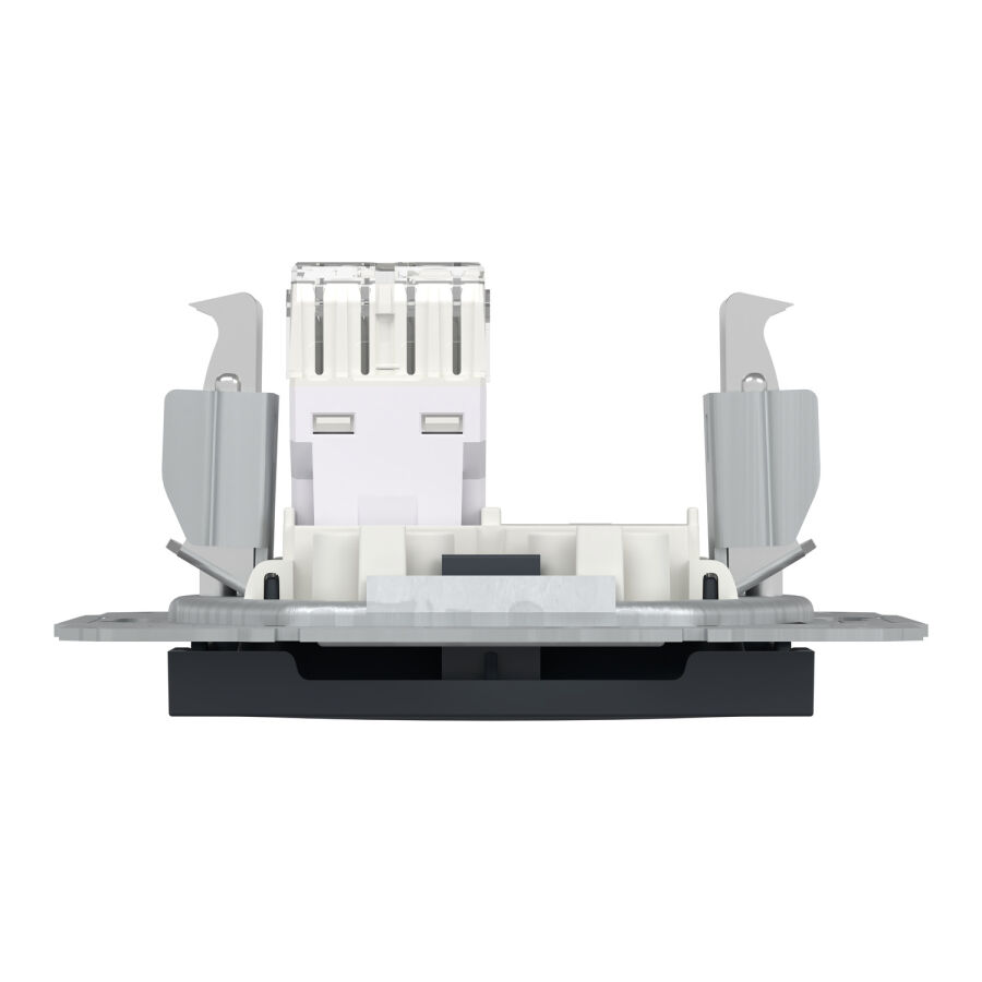 EPH4700171 Schneider Asfora – Tekli RJ45 Cat6 UTP – Antrasit - 5