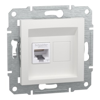 EPH4770121 Schneider Asfora – Tekli RJ45 Cat6 UTP – Beyaz - 1