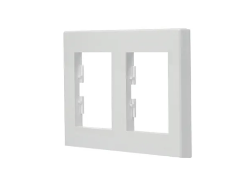 EPH5800221 Schneider Asfora 2'li Yatay Çerçeve – Beyaz - 2