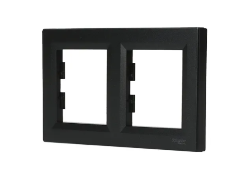 EPH5800271 Schneider Asfora – 2'li Yatay Çerçeve – Antrasit - 5