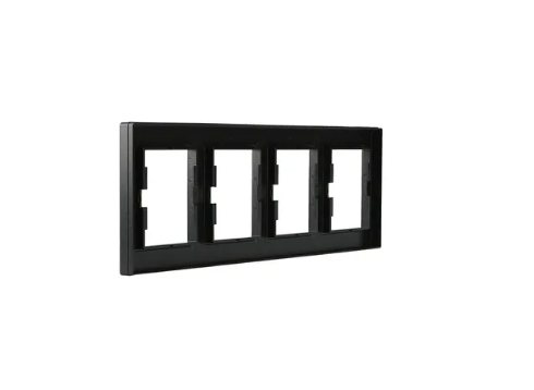 EPH5800471 Schneider Asfora – 4'lü Yatay Çerçeve – Antrasit - 5