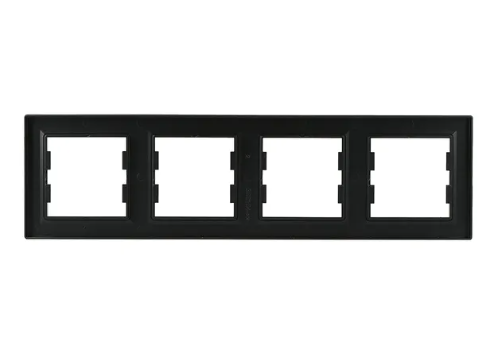 EPH5800471 Schneider Asfora – 4'lü Yatay Çerçeve – Antrasit - 7