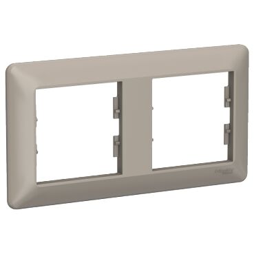 EPH5805269 Schneider Asfora EM Plus İkili Yatay Çerçeve – Bronz - 1