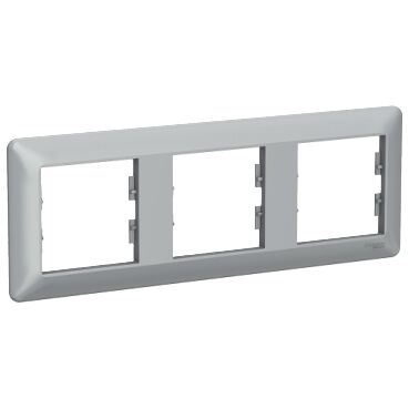 EPH5805361 Schneider Asfora EM Plus Üçlü Yatay Çerçeve – Alüminyum - 1