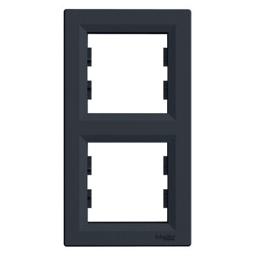 EPH5810271 Schneider Asfora Dikey Çiftli Çerçeve – Antrasit - 1