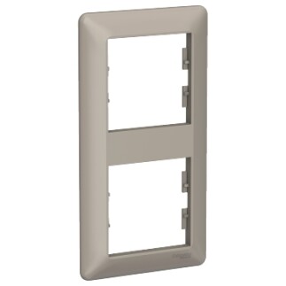 EPH5815269 Schneider Asfora EM Plus İkili Dikey Çerçeve – Bronz - 1
