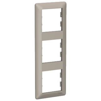 EPH5815369 Schneider Asfora EM Plus Üçlü Dikey Çerçeve – Bronz - 1
