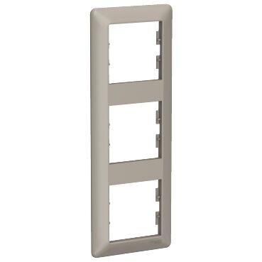 EPH5815369 Schneider Asfora EM Plus Üçlü Dikey Çerçeve – Bronz - 1