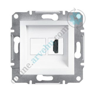 EPH8800121 Schneider Asfora Beyaz HDMI - 1