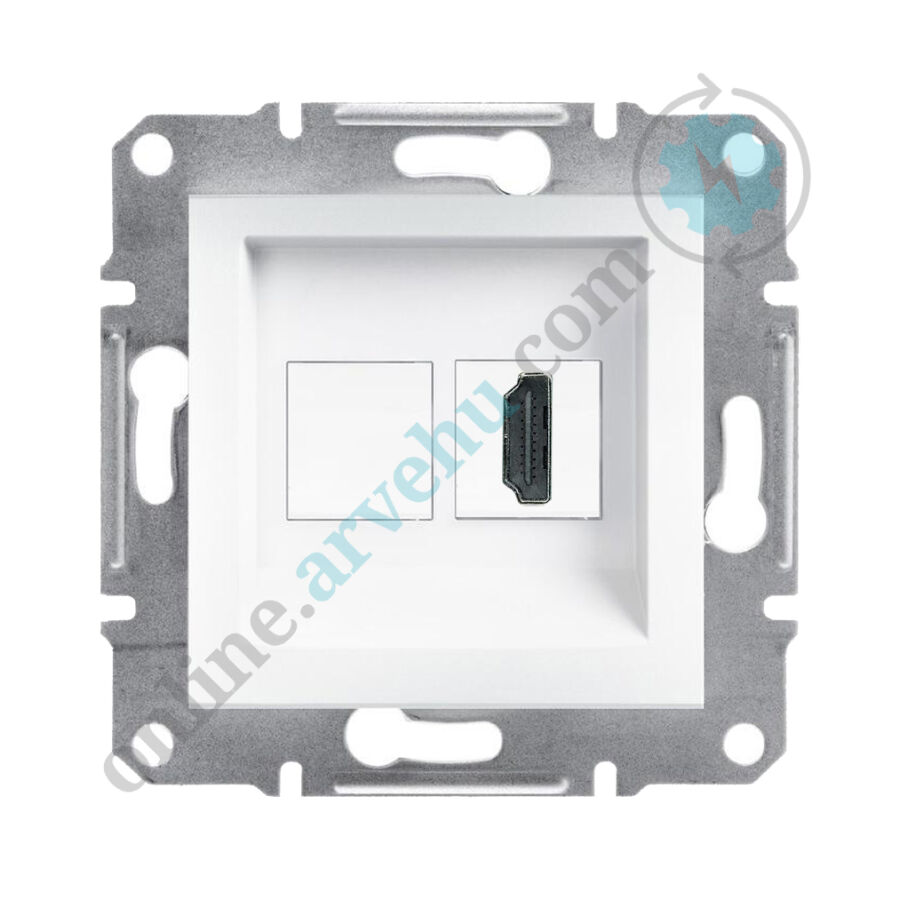 EPH8800121 Schneider Asfora Beyaz HDMI - 1