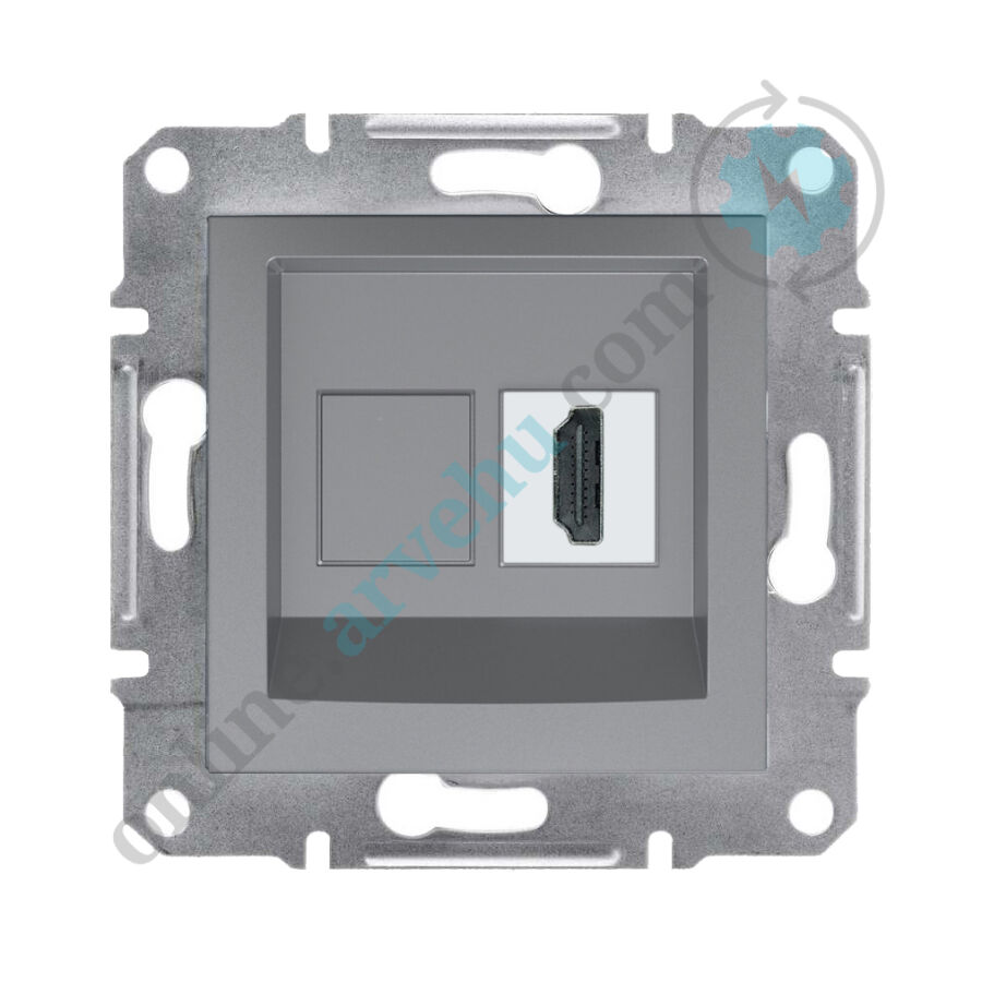 EPH8800161 Schneider Asfora Alüminyum HDMI - 1