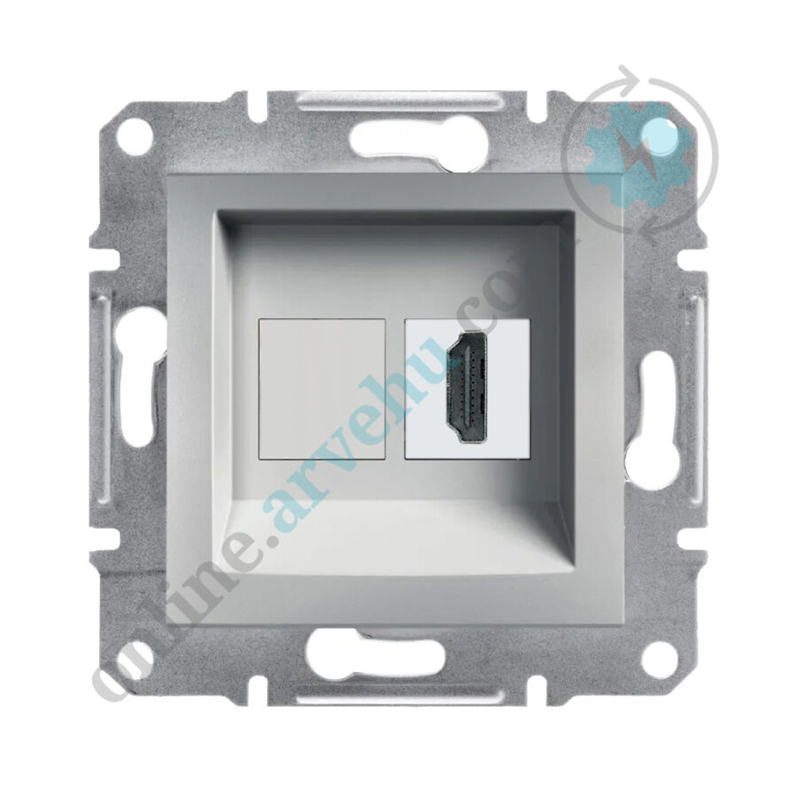 EPH8800162 Schneider Asfora Çelik HDMI - 1