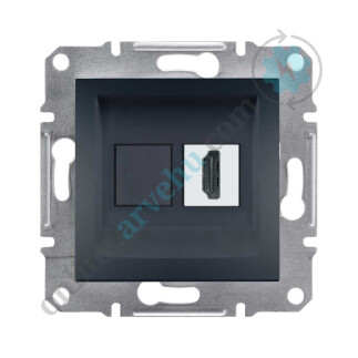 EPH8800171 Schneider Asfora Antrasit HDMI - 1