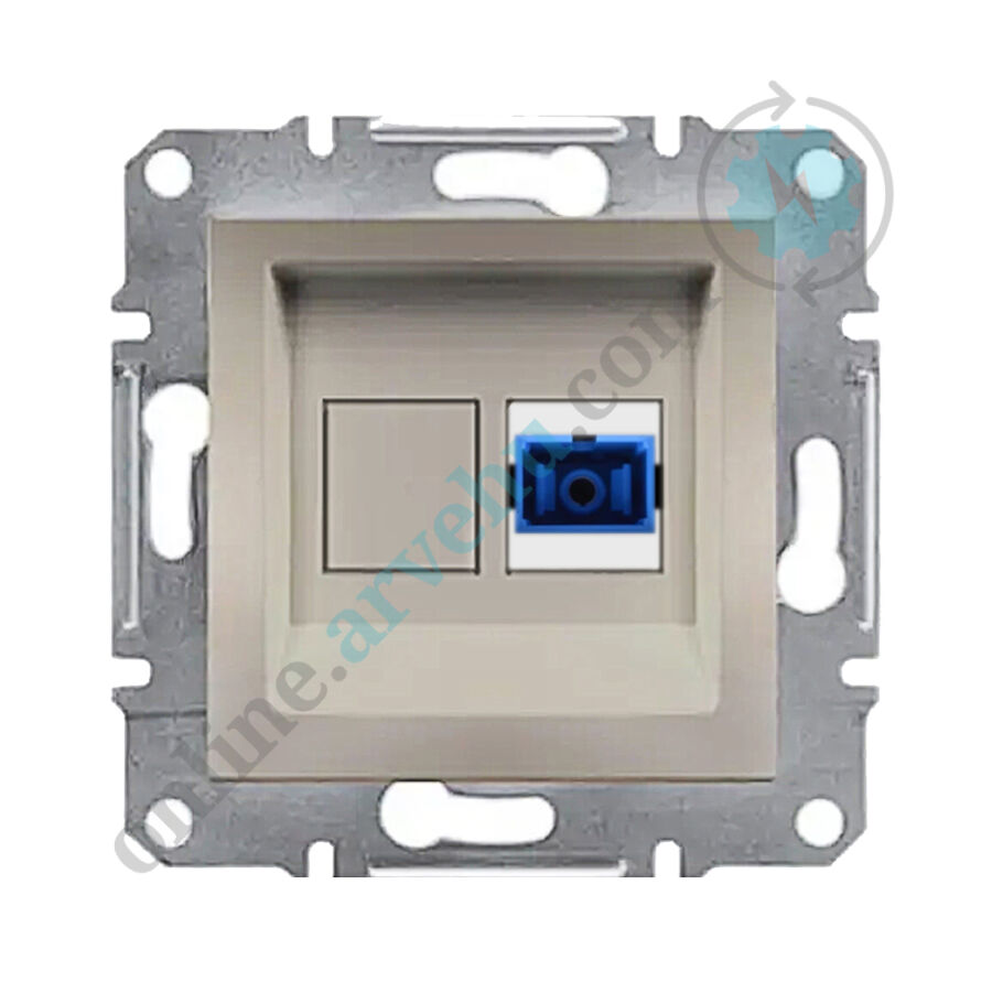 ARV8900169 - Arvehu Elektrik Bronz Fiber Optik Priz - 1