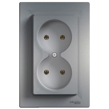EPH9700262 Schneider Asfora EM Plus TV Prizi – Çelik - 1