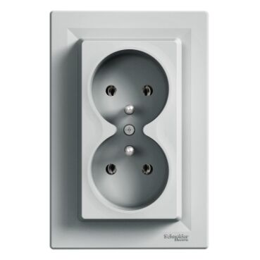 EPH9800261 Schneider Asfora EM Plus TV Prizi – Alüminyum - 1