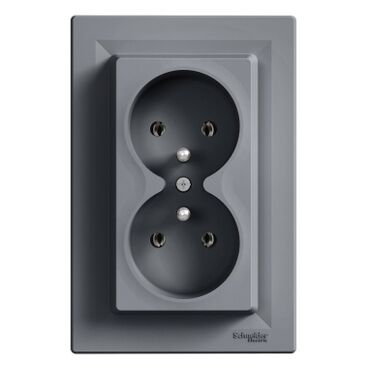 EPH9800262 Schneider Asfora EM Plus TV Prizi – Çelik - 1