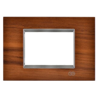 01468927-000143 Günsan Domino Amerikan Ceviz & Krom Çerçeve Çıtası - 3M - 5