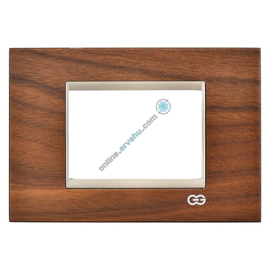 01468925-000143 Günsan Domino Amerikan Ceviz & Metalik Bej Çerçeve Çıtası - 3M - 5