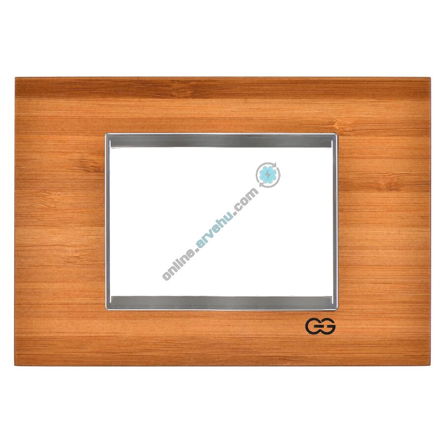 01467627-000143 Günsan Domino Bambu & Krom Çerçeve Çıtası - 3M - 5