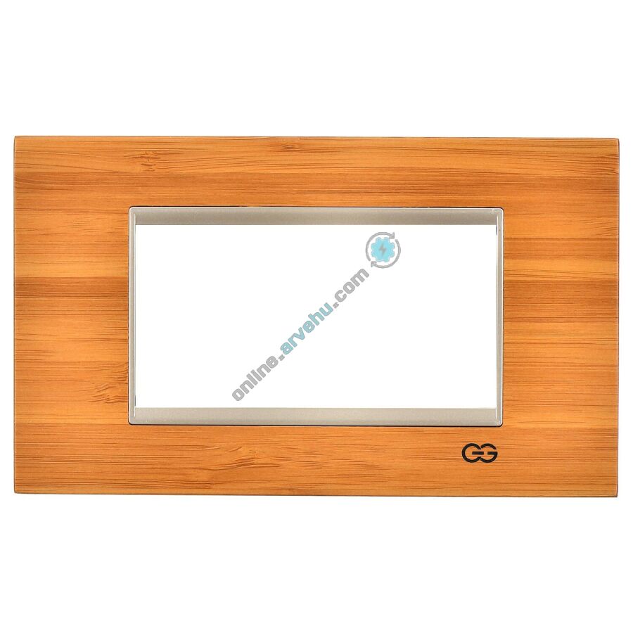 01467625-000145 Günsan Domino Bambu & Metalik Bej Çerçeve Çıtası - 4M - 2