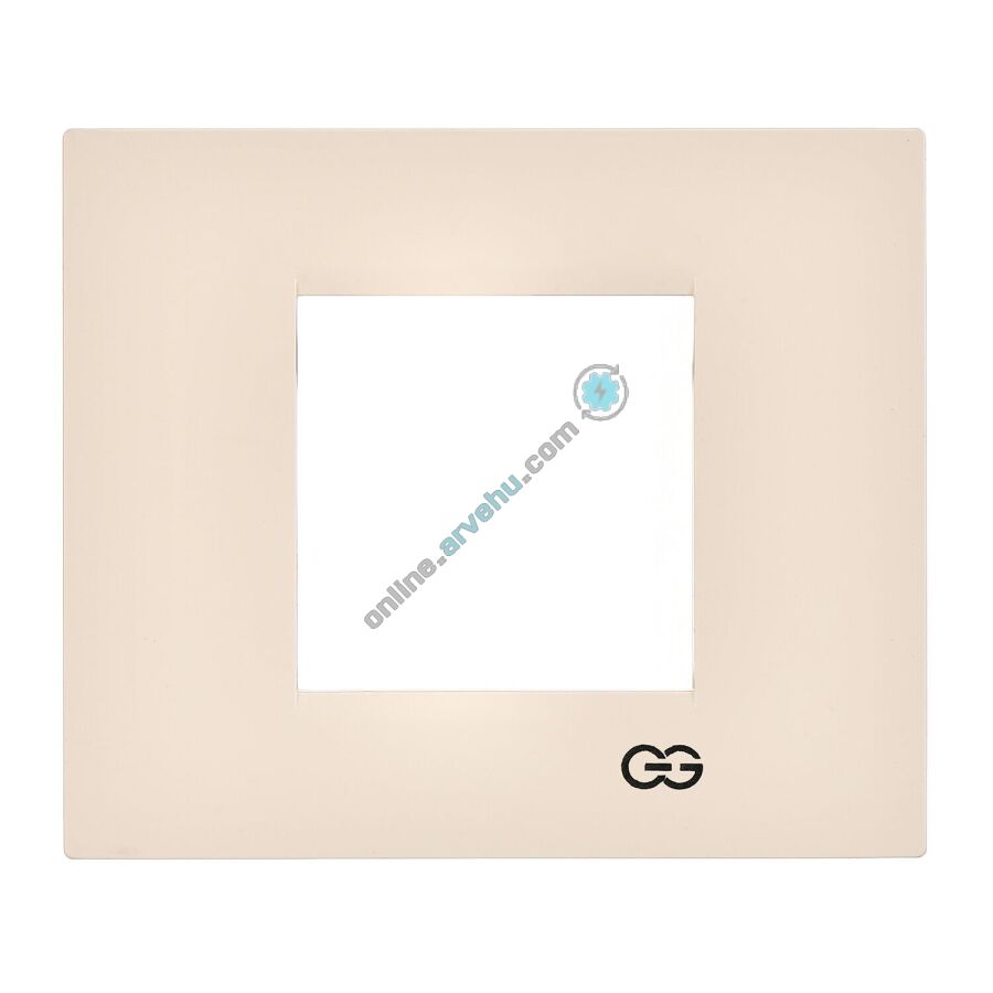 01431100-000145 Günsan Domino Beyaz Flat Dörtlü Çerçeve - 4M - 5