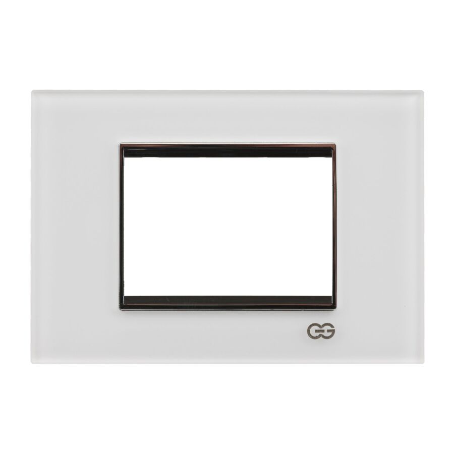 01461127-001143 Günsan Domino Beyaz & Krom Çerçeve Çıtası - 3M - 1