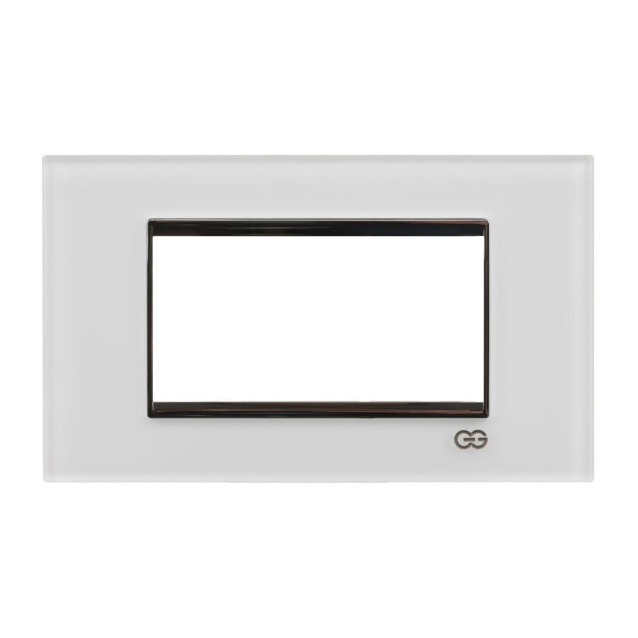 01461127-001145 Günsan Domino Beyaz & Krom Çerçeve Çıtası - 4M - 1