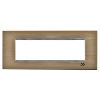 01467727-000143 Günsan Domino Bronz & Krom Çerçeve Çıtası - 3M - 4