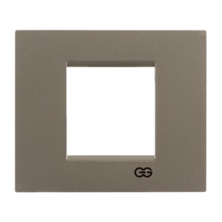 01431700-000145 Günsan Domino Füme Flat Dörtlü Çerçeve - 4M - 6