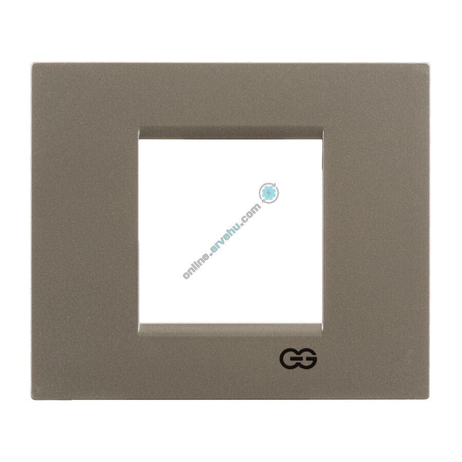 01431700-000145 Günsan Domino Füme Flat Dörtlü Çerçeve - 4M - 6