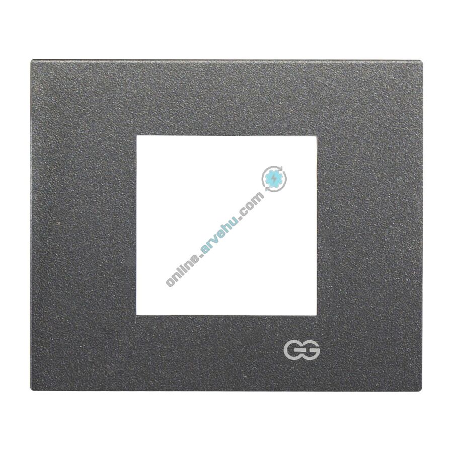 01431700-000141 Günsan Domino Füme Flat İkili Çerçeve - 2M - 2