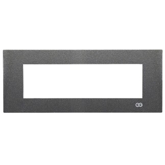 01431700-000143 Günsan Domino Füme Flat Üçlü Çerçeve - 3M - 5