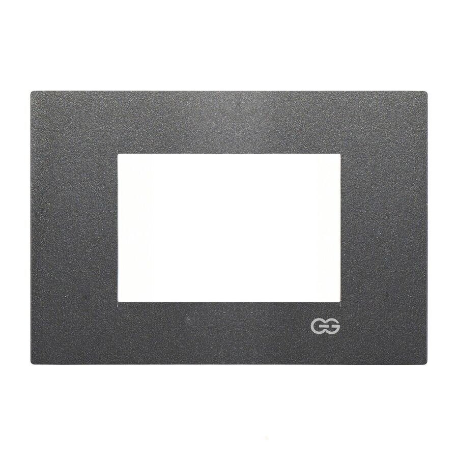 01431700-000143 Günsan Domino Füme Flat Üçlü Çerçeve - 3M - 1