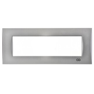 01441500-000143 Günsan Domino Gümüş Mode Üçlü Çerçeve - 3M - 5