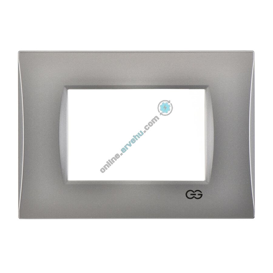 01441500-000143 Günsan Domino Gümüş Mode Üçlü Çerçeve - 3M - 3