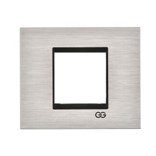 01461534-000141 Günsan Domino Gümüş & Siyah Çerçeve Çıtası - 2M - 5