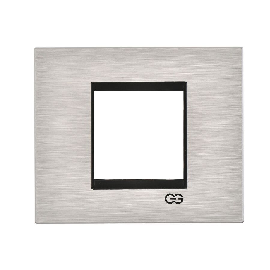 01461534-000141 Günsan Domino Gümüş & Siyah Çerçeve Çıtası - 2M - 1